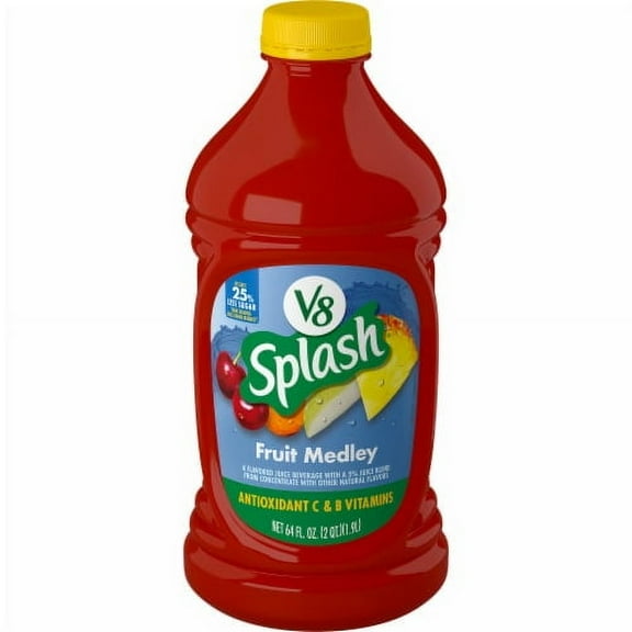 2X-V8 Splash Fruit Medley Flavored Juice Beverage - 64 fl oz