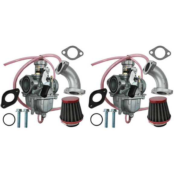 2X VM22 26mm Carburetor Air Filter Intake Pipe for 110Cc 125Cc 140Cc Pit Dirt Bike Pitpro ATV Motorcycle