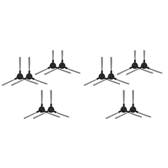 2X Vacuum Cleaner Side Brush for I2 VCR03 Robot Vacuum Cleaner Parts Brush Cleaning Accessories,12 * Side Brush,Black