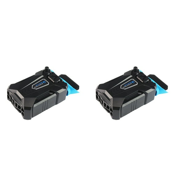 2X Vacuum Portable Laptop Cooler USB Air Cooler External Extracting Cooling Fan Notebook for 15 17 Inch Laptop
