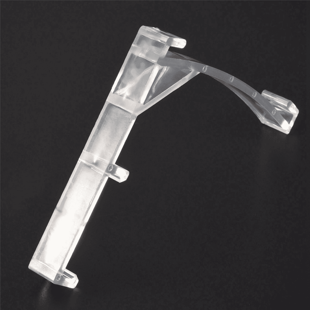 2X Valance Clips Plastic Vertical Blinds Brackets 3.5 Inch Vertical