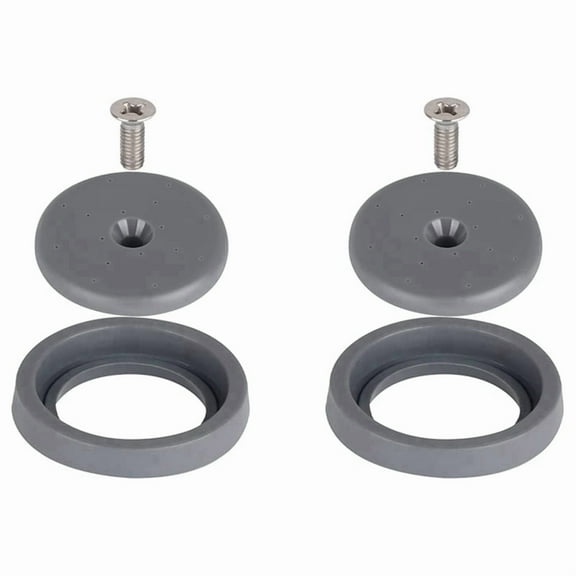 2X Valve Repair Kit for All Commercial Faucet Sink Dish Sprayer Valve Bumper and Screw Repair Kit