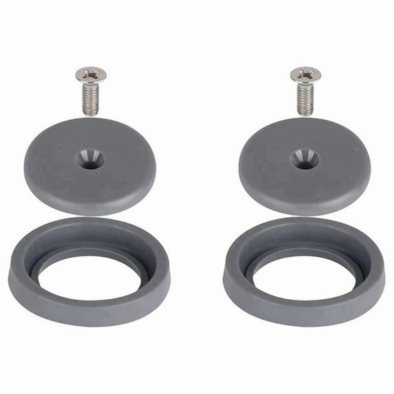 2X Valve Repair Kit for All Commercial Faucet Sink Dish Sprayer Valve Bumper and Screw Repair Kit