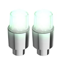 2X Valve Stem CAP LED for Bike Bicycle Car Motorcycle Wheel Tire Light Lamps{ R2W6