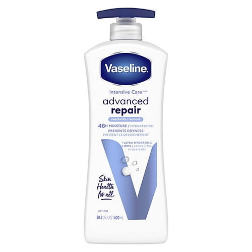 2X - Vaseline Intensive Care Advanced Repair Unscented Lotion - 20.3 oz