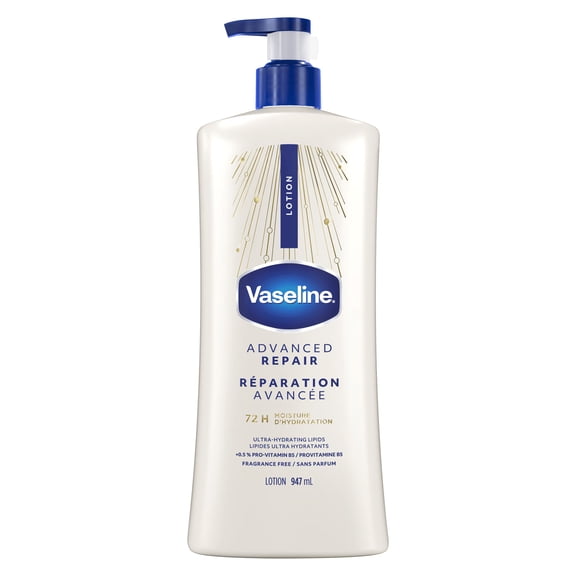 2X - Vaseline Intensive Care Moisturizing Advance Repair Body Lotion - Unscented - 32 fl oz