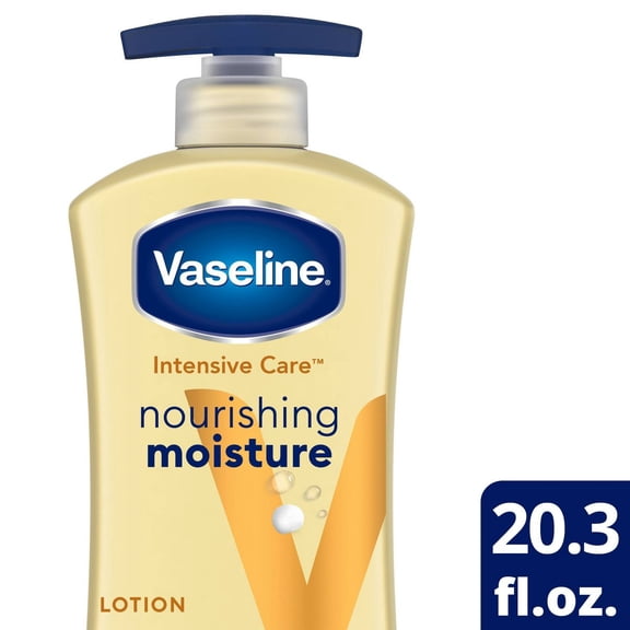 2X - Vaseline Intensive Care Moisturizing Body Lotion with Oat Extract Nourishing Moisture - 20.3 fl oz