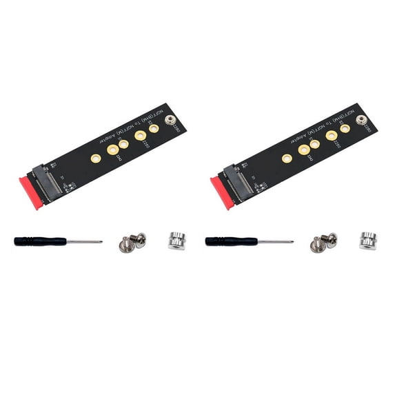 2X Version M.2 (NGFF) Key B+M to Key M Adapter for PCI-E Bus SSD Supports 2242/2260/2280 Type M.2 Key M SSD Dimension