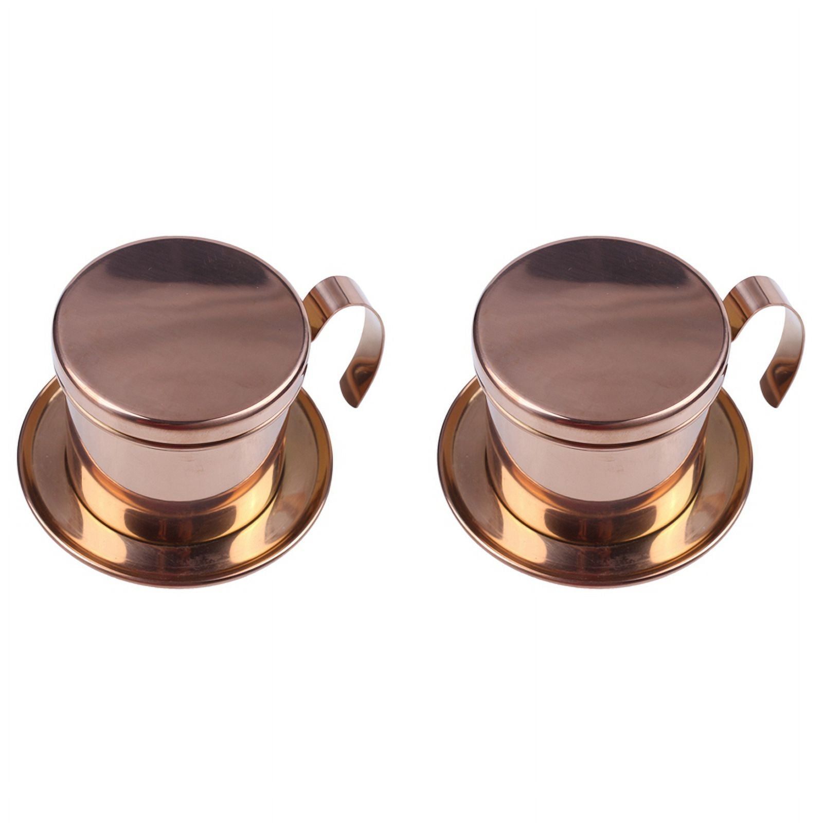 2X Vietnamese Coffee Filter Single Cup Vietnam Hand Punch Pot Drip ...