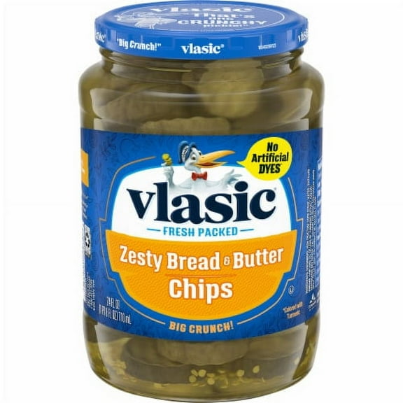 2X - Vlasic Zesty Bread & Butter Pickle Chips