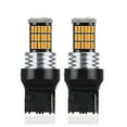 thumbnail image 1 of 2X W21W T20 Led Amber 7440 Turn Signal Light Wy21W Bulb Taillight 45Smd, 1 of 7