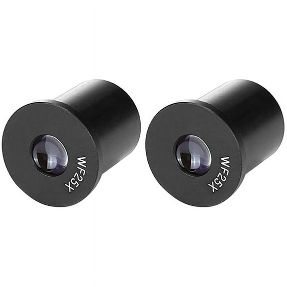 2X WF25X Biological Microscope Eyepiece Installation Size 23.2MM Field of View 9MM Eyepiece