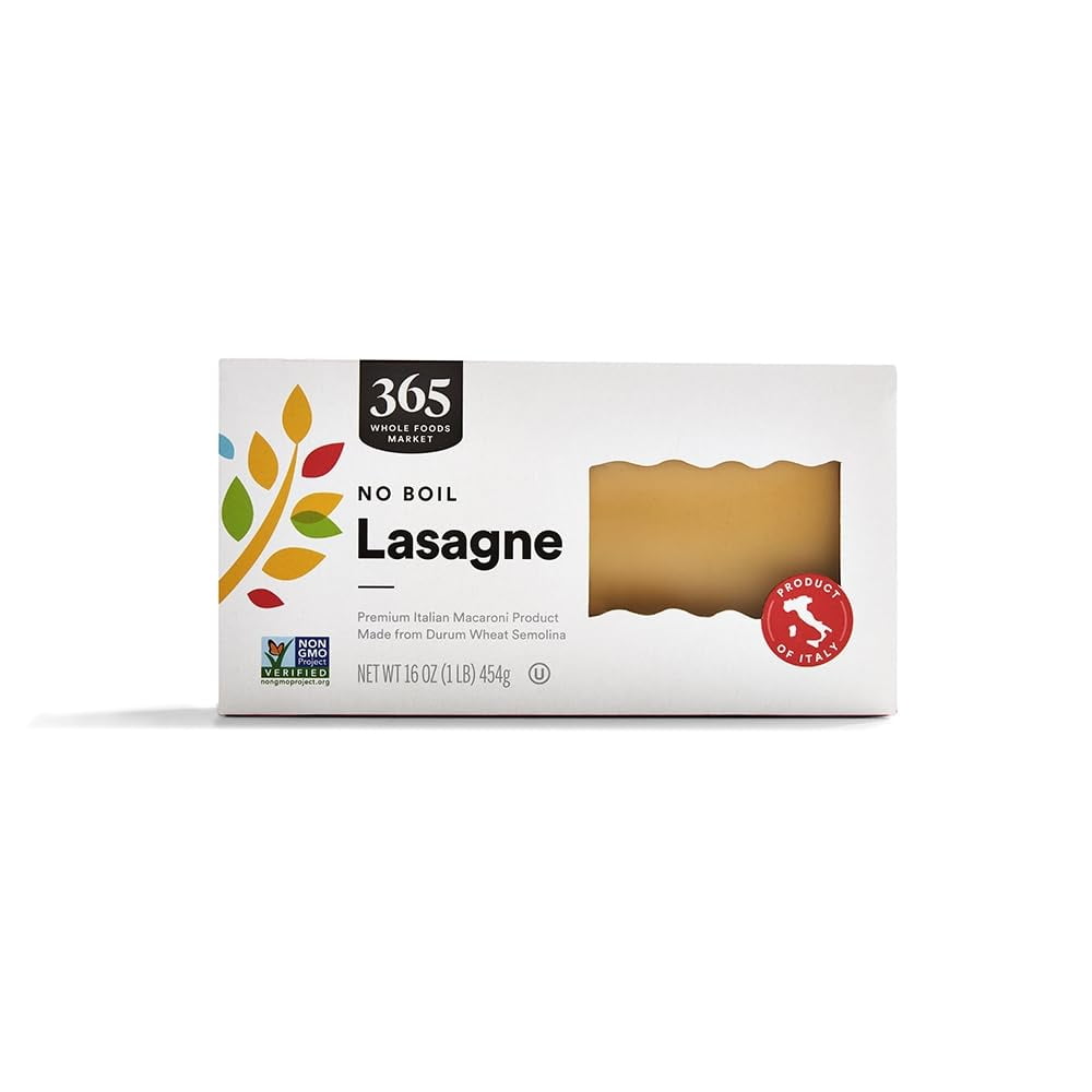 2X - WF365 , Pasta Lasagne No Boil, 16 Ounce