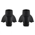 thumbnail image 1 of 2X Walking Stick End Tripod CANE TIP Self Standing Rubber NON-SLIP End Bottom, 1 of 8