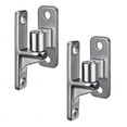 thumbnail image 1 of TOP! Stainless Steel Gate Hinges, 2set Wall Mount Hinges for Farm Gates, with Non-Welding Chain Link Fence Parts 5/8Inch, 1 of 4