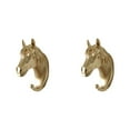 thumbnail image 1 of 2X Wall Mounted Hooks Animal Head Rack Coat Caps Wall Hanger Horse Elephant Hooks Decorative Decor B, 1 of 2