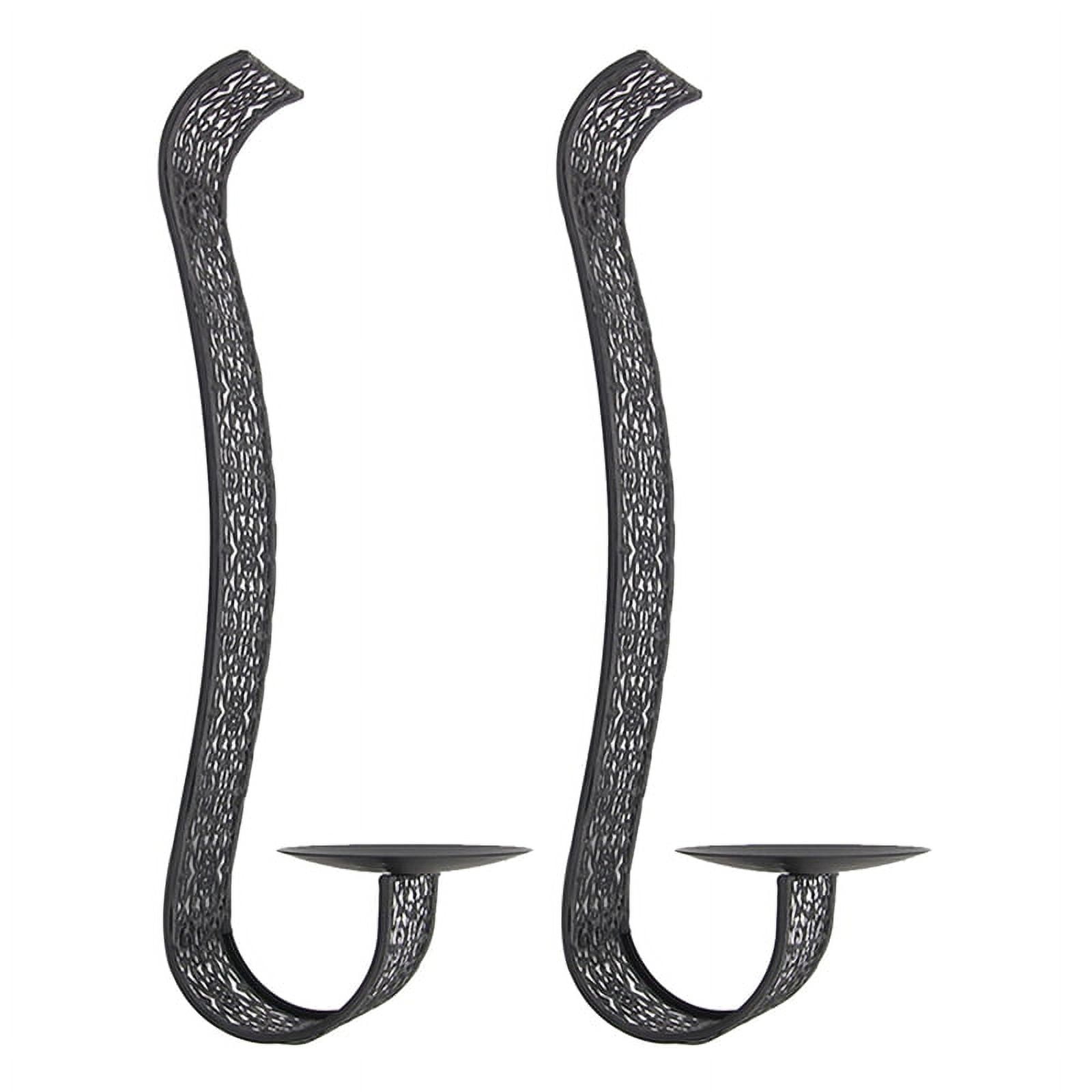 2X Wall Sconce Candle Holder WallMount Pillar Candles Holders for Room Decoration Candle Stand