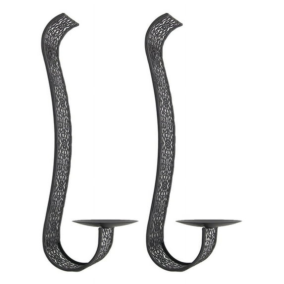 2X Wall Sconce Candle Holder Wall-Mount Pillar Candles Holders for Room Decoration Stand