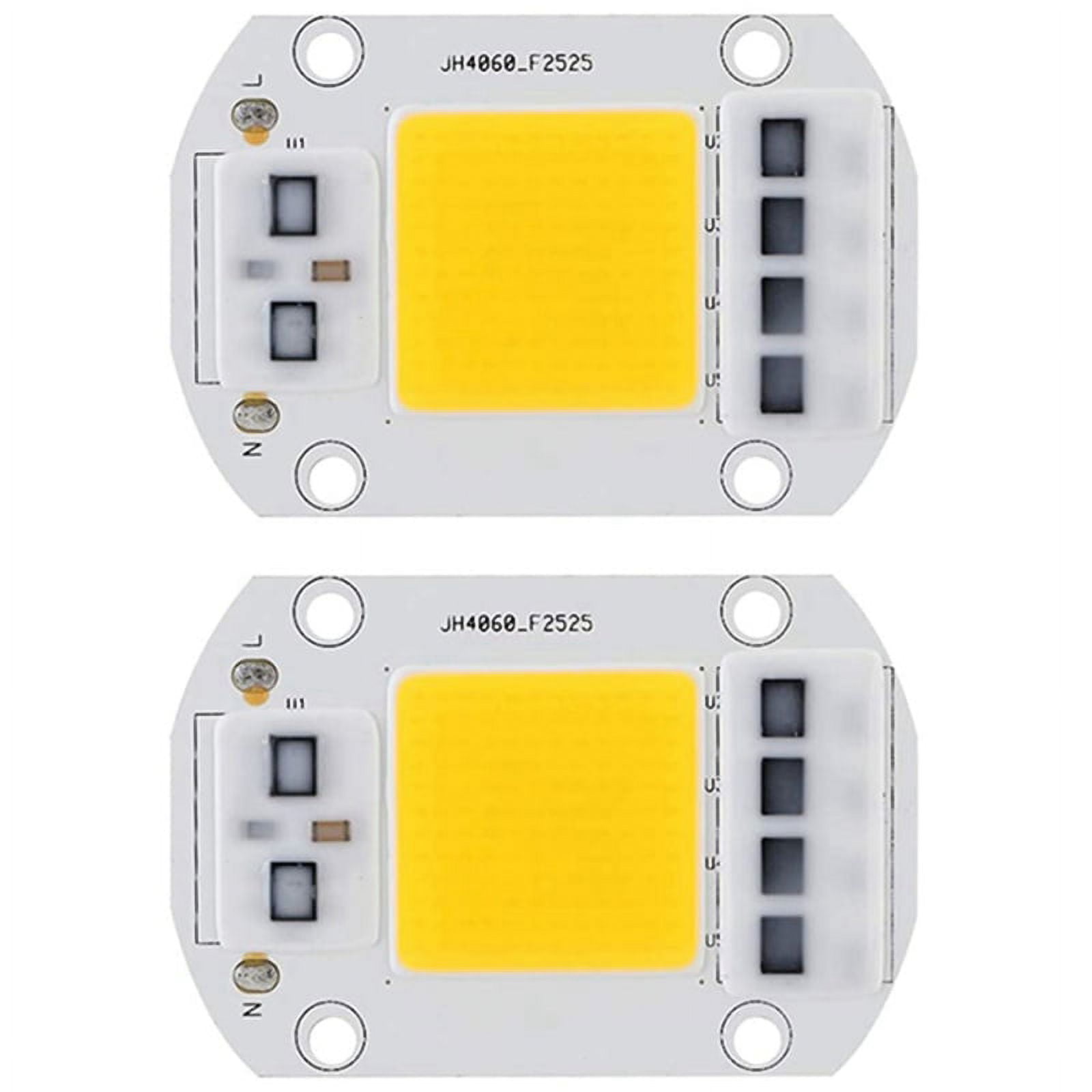 2X Warm White LED Bubles Energy Saving Chip High Voltage Light Source ...