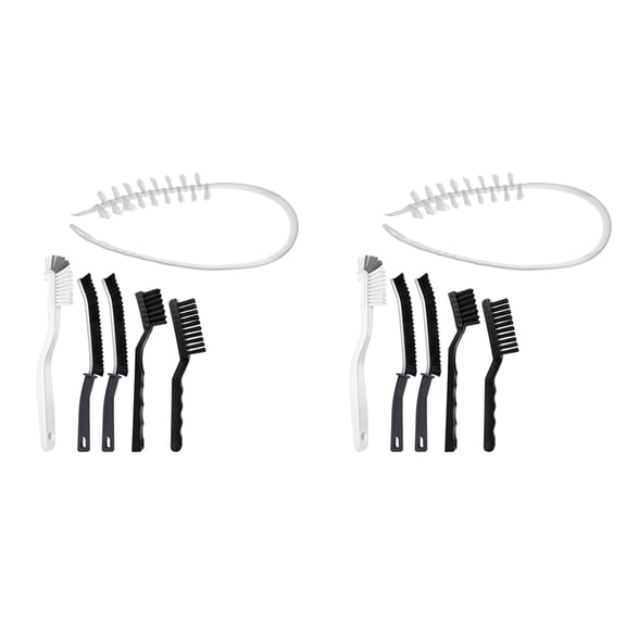 2X Washing Machine Cleaning Brush Kits,Front Load Washer Cleaner Tools for Tight Spaces and Washer Rubber Seal