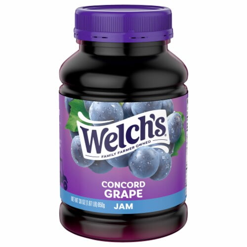 2X - Welch's Concord Grape Jam-30 oz