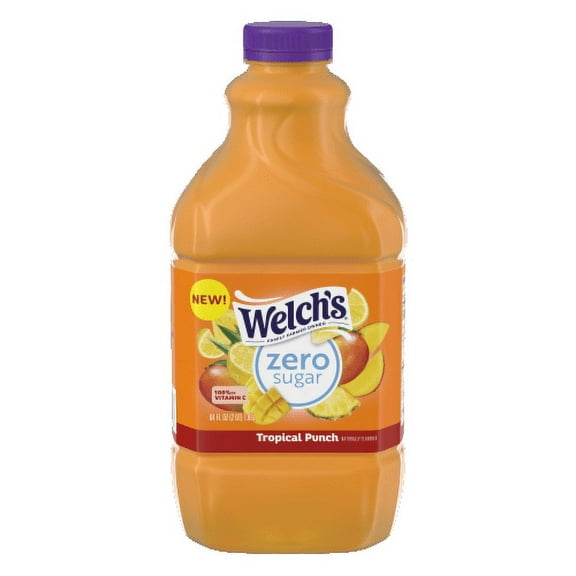 2X - Welch's Zero Sugar Tropical Punch Juice Drink