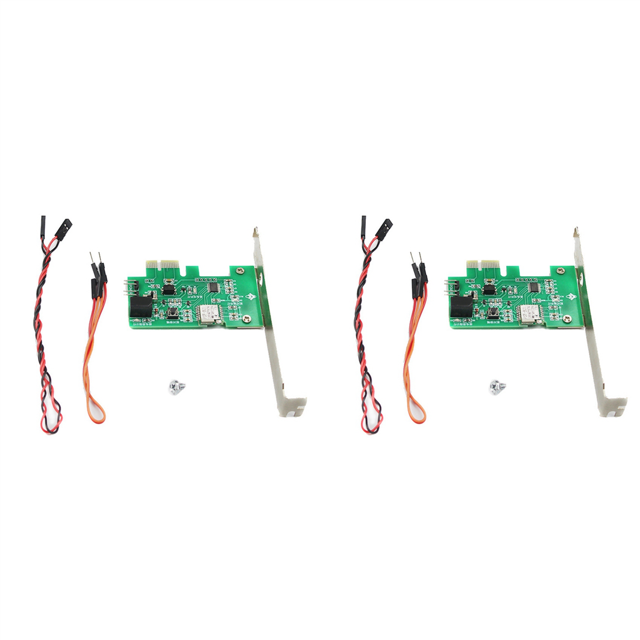 2X WiFi Smart Relay Module Mini PCIE Desktop PC Voice Remote Control