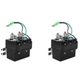 2X Winch Solenoid, Winch Solenoid 12V for 15005000Lb Winches ATV UTV