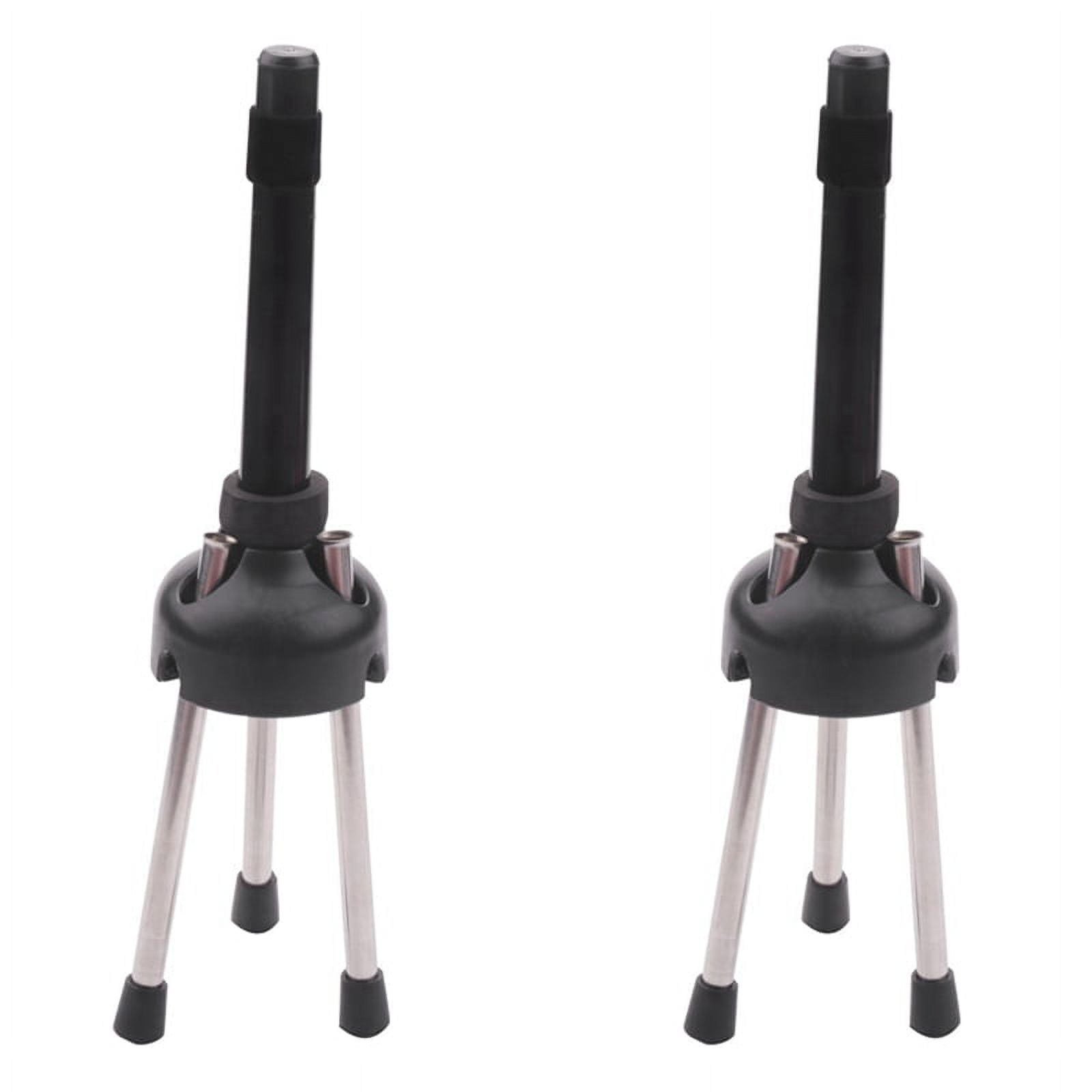 2X Wind Instrument Tripod Detachable Stand Flute Holder