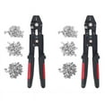 thumbnail image 1 of 2X Wire Rope Crimping Tool Wire Rope Swager Crimpers Fishing Plier with Crimp Sleeves Kit, 1 of 8