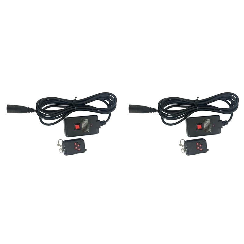 2X Wired Remote Controller for Fog Machines for 400W 900W 1500W Foggers Ideal for Stage Effects and Mist Generation