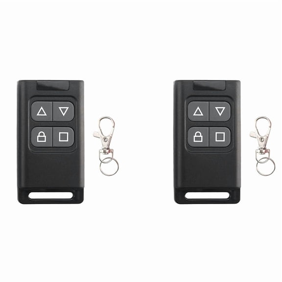 2X Wireless  433MHz Copy Remote Control Electric Garage Door Opener Controller Duplicator Clone Cloning Transmitter