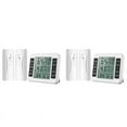 2X Wireless Refrigerator Thermometer Digital Freezer Thermometer