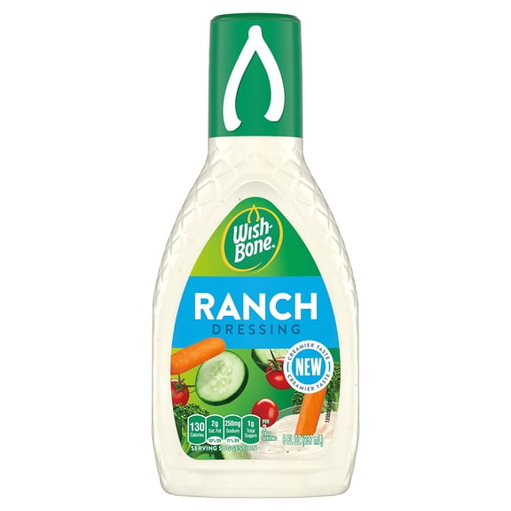 2X - Wish-Bone Ranch Salad Dressing, 8 Fl Oz