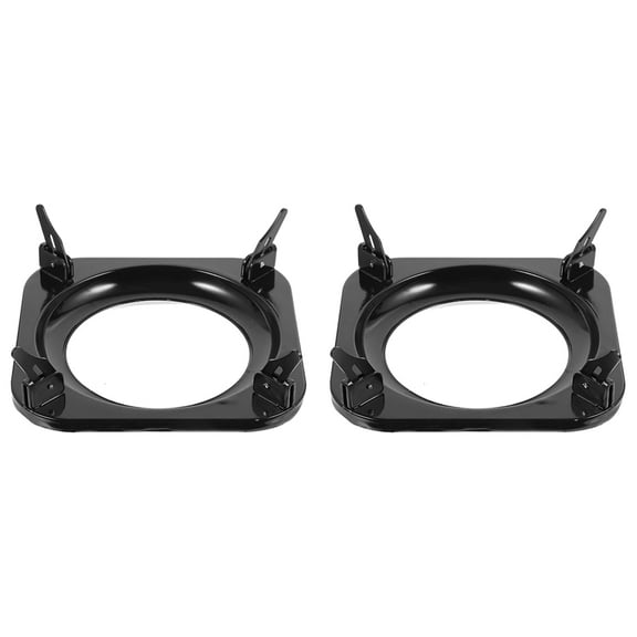 2X Wok Support Ring Wok Ring Gas Stove Rack Trivets Pan Milk Pot Holder Stand Anti-Skid Furnace Cooker Rack Accessories