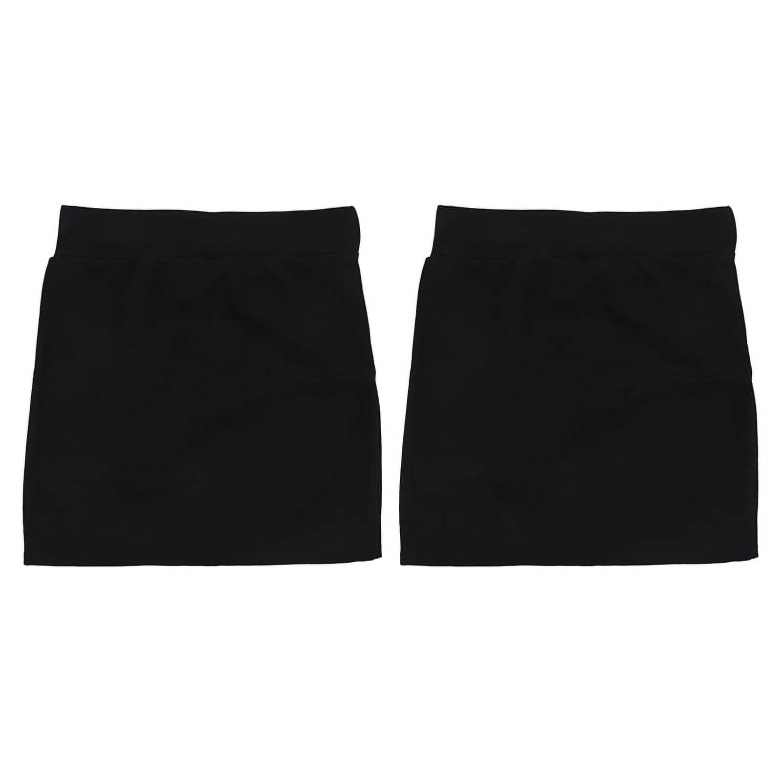 2X Womens Mini Skirt Slim Seamless Stretch Tight Short Fitted Skirt New Black