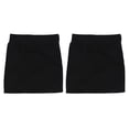 thumbnail image 1 of 2X Womens Mini Skirt Slim Seamless Stretch Tight Short Fitted Skirt New Black, 1 of 4
