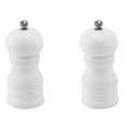 2X Wood Salt and Pepper Grinder Set Manual Pepper Salt Mill Shaker