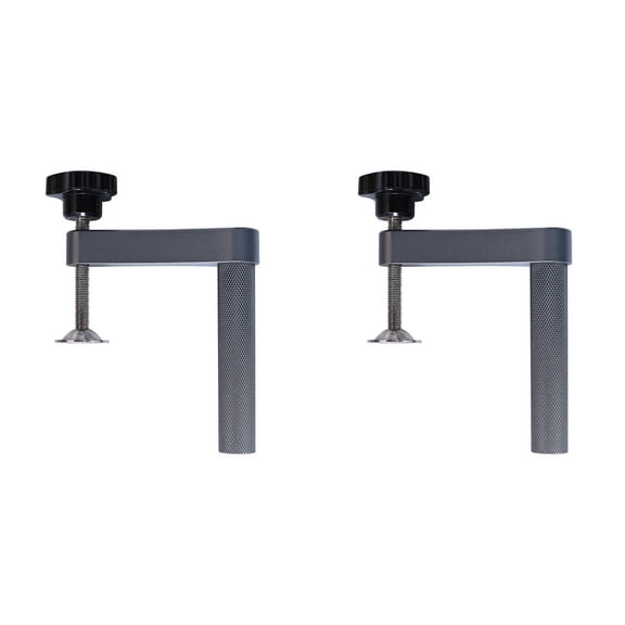 2X Workbench Dog Hole Clamp Woodworking Desktop Fixed Clip Quick Acting Hold Down Clamp for 19mm Dog Hole Tool,2 x Workbench Dog Hole Clamp,Photo Color