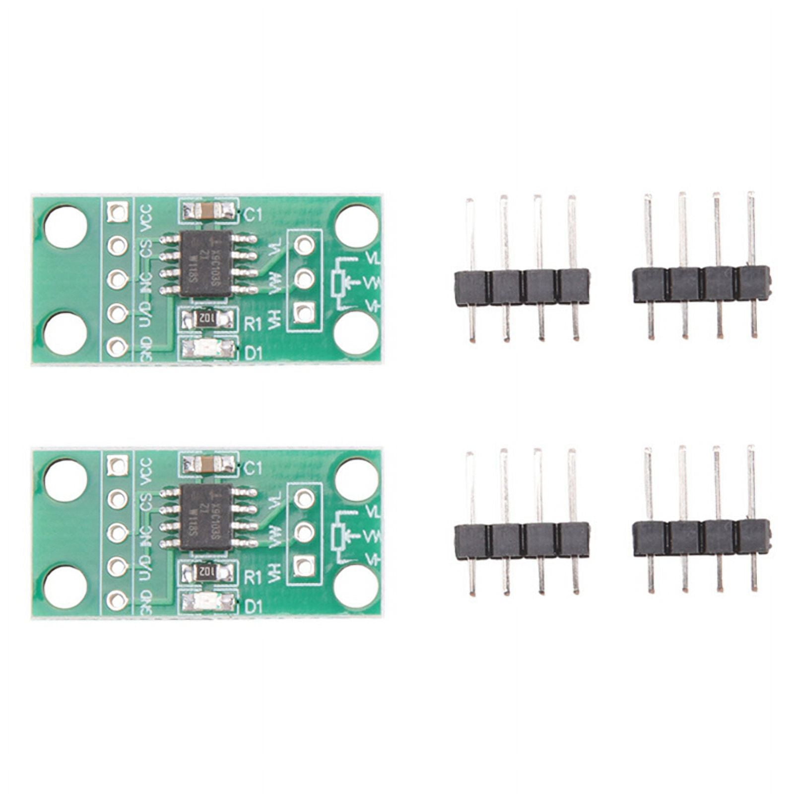 2X X9C103S Digital Potentiometer Module 100K 100Th Order Digital