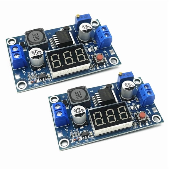 2X XL6009 4A DC-DC Booster Module 4.5-32V to 5-35V Adjustable Power Supply Module Low Ripple Step-Up Module