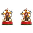 thumbnail image 1 of 2X Xmas Glowing Music Wheel Christmas Gifts Christmas Eve Gifts Christmas Ornaments Home Gifts A, 1 of 3