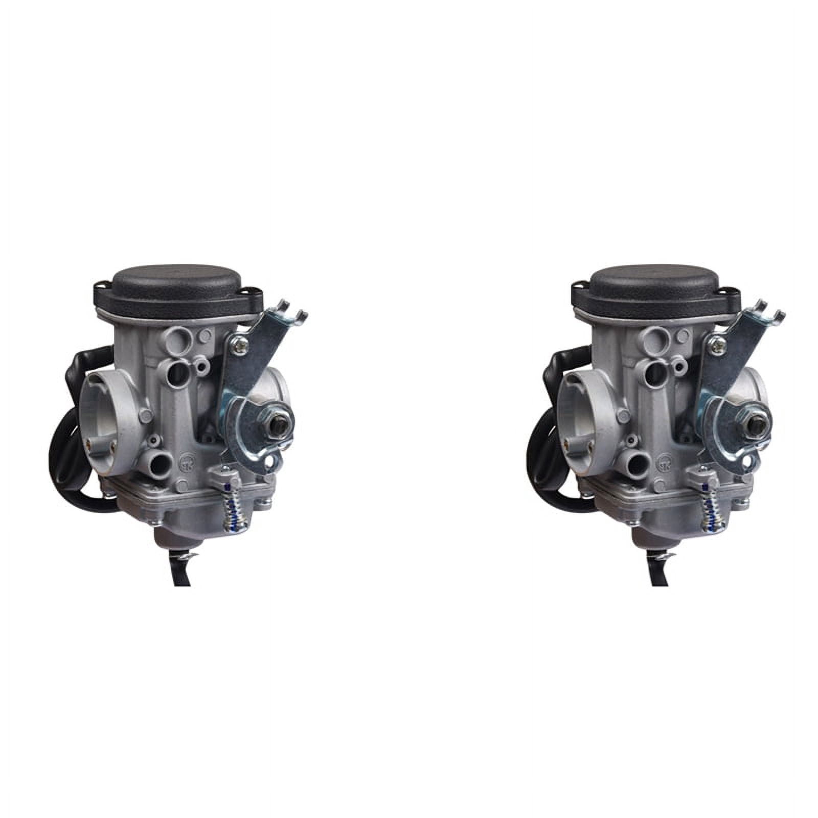 2X YBR125 Motorcycle Carburetor 125CC System Moto Spare Parts for YJM125 YB125 YZF XTZ125 YBR XTZ 125,2 x Motorcycle Carburetor,Silver