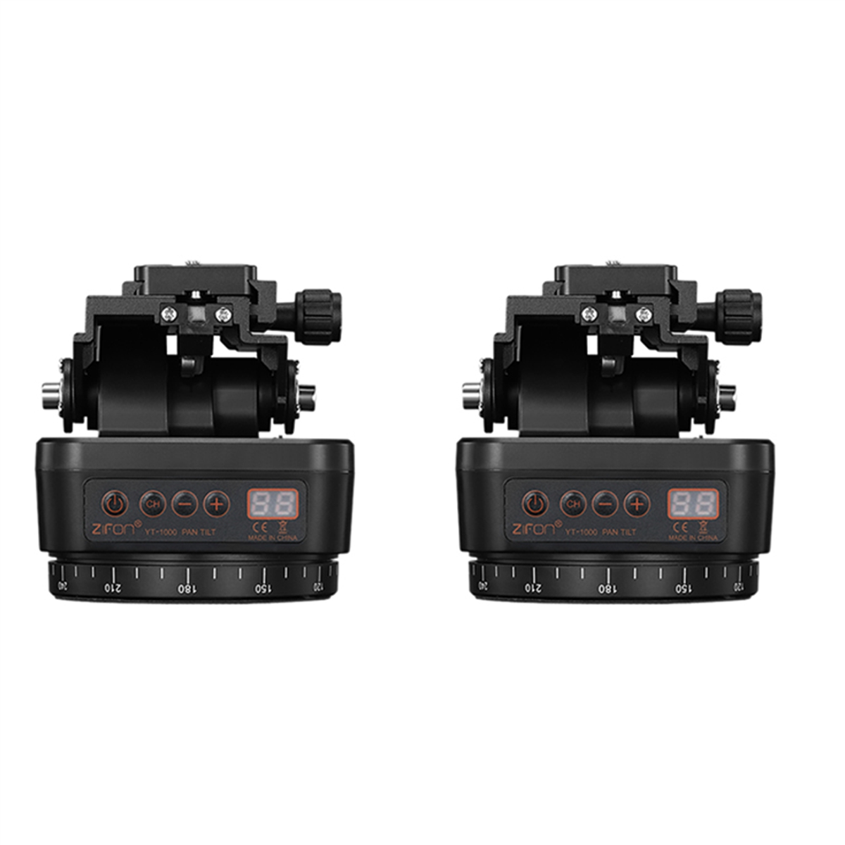 2X YT1000 Auto Motorized Pan Tilt Tripod PTZ Remote Control Rotating