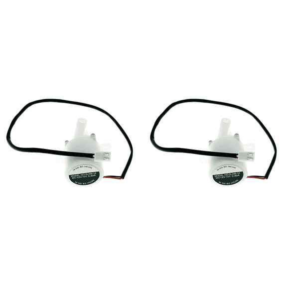 2X ZLWB-12 HZB-12A/25BF Household Small Ice Maker Water Pump for HZB-50/HZB-80/HZB-13F Machine DC12V 0.3A