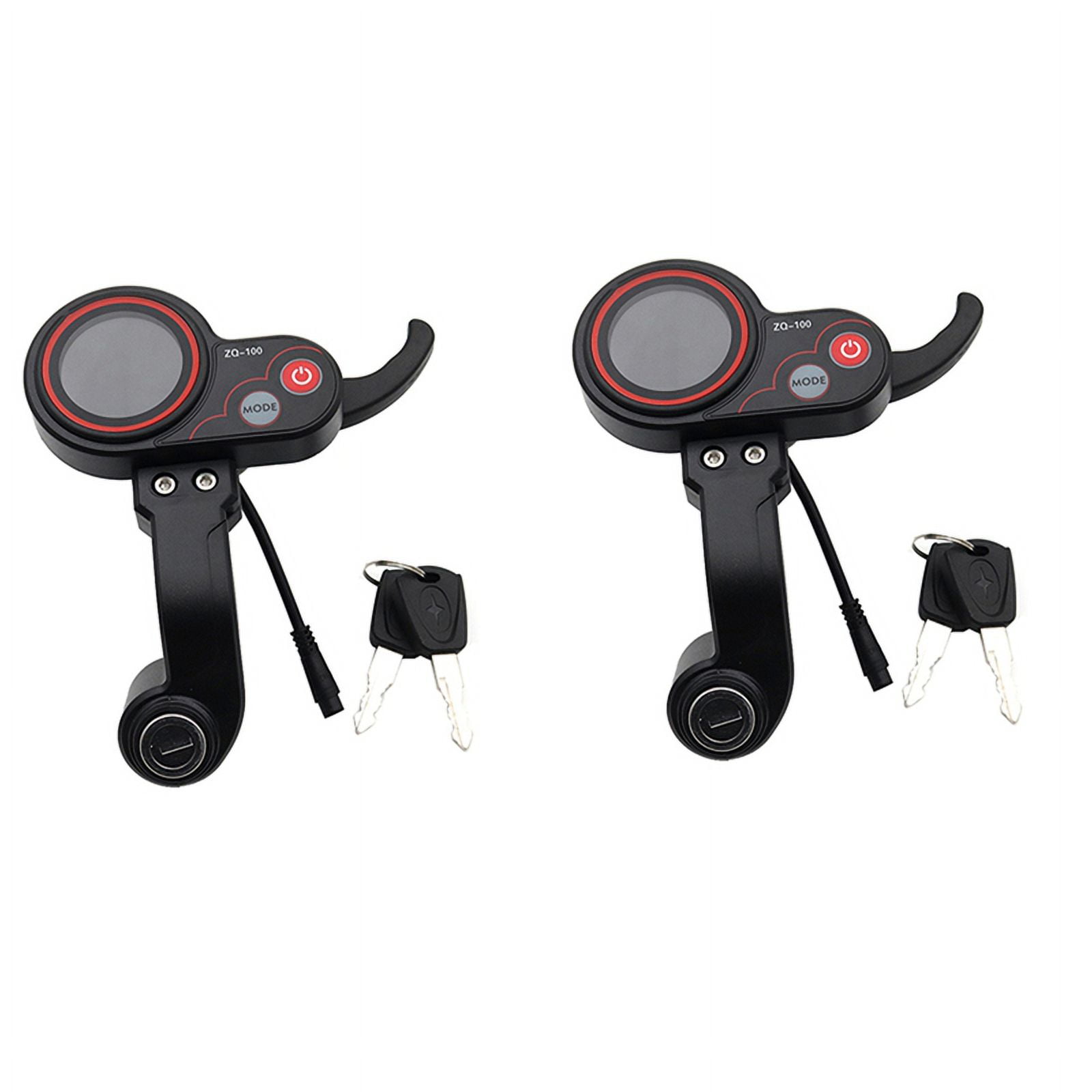 Milege Key 2X ZQ-100 Mileage Meter with Key Speed Adjustable Electric Scooter 6 ...