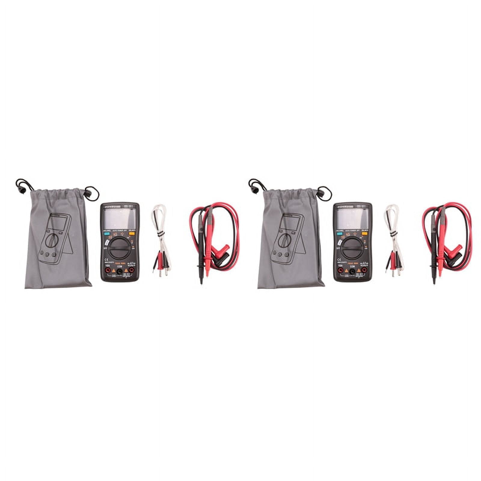 2X ZT102A Digital Multimeter 6000 Counts Auto 113D Back Light Voltmeter Transistor Tester Frequency