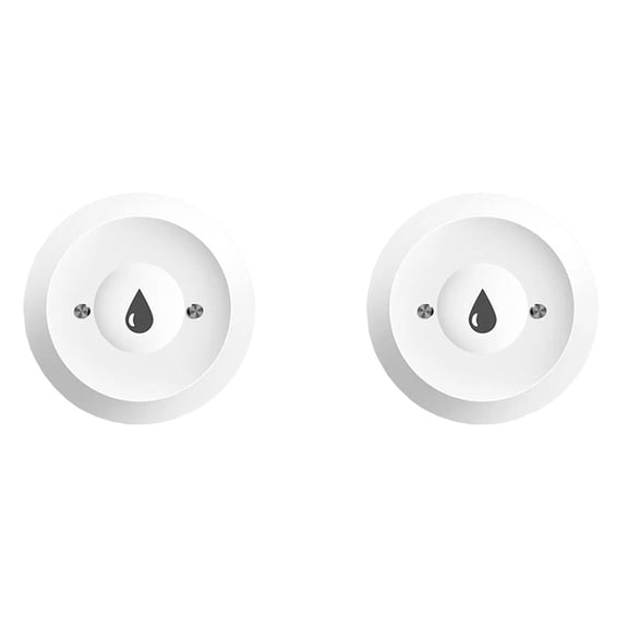 2X ZigBee TUYA Smart Water Leak Detector, Flood Sensor, Remote Monitoring Via Tuya Zigbee Gateway, Water Tank Full Alarm
