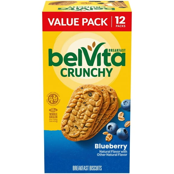 2X - belVita Blueberry Breakfast Biscuits - 12ct