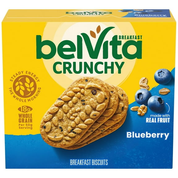 2X - belVita Blueberry Breakfast Biscuits - 5 Packs